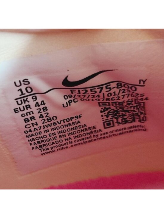 NEW Nike Phantom Luna II Pro FG Soccer Cleats FJ2575-800 Size 10 Pink